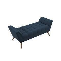 Anka Modern Bank Bench & Puf